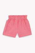 Short - Clovis rose gaze de coton organique