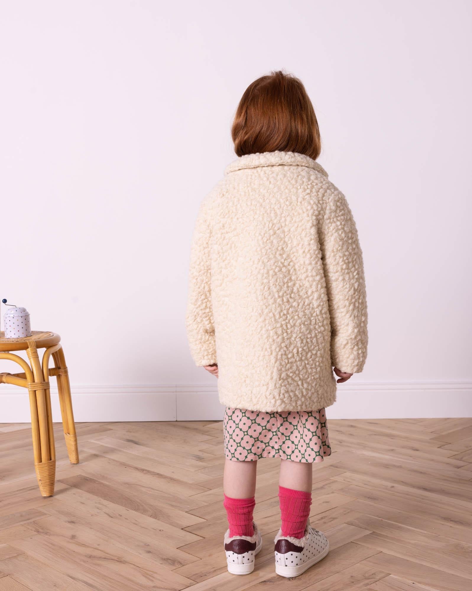 Manteau Suzanne marron en lainage