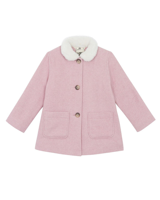 Coat Suzanne Pink striped