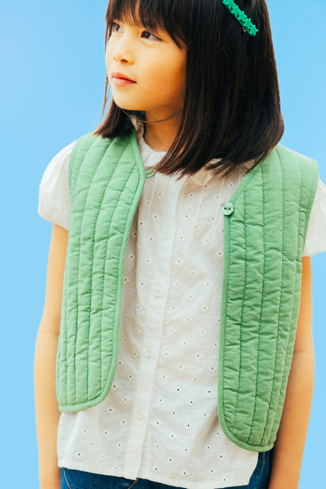 Gilet sans manche - Betib vert - Image principale