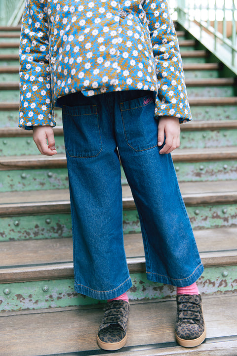 Trousers - Eve Chambray Dark - Image principale