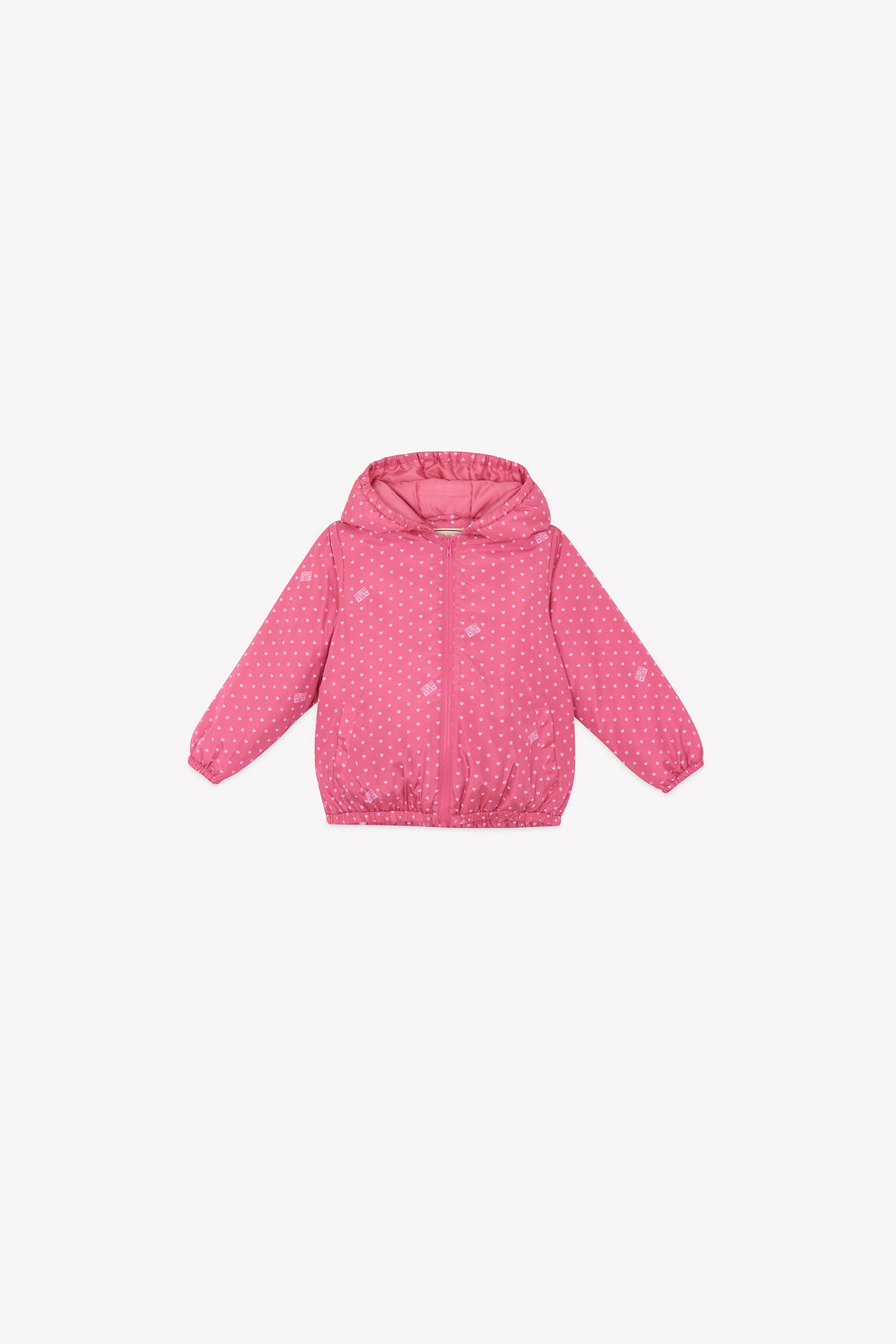 Veste - Flotte rose imprimé étoiles