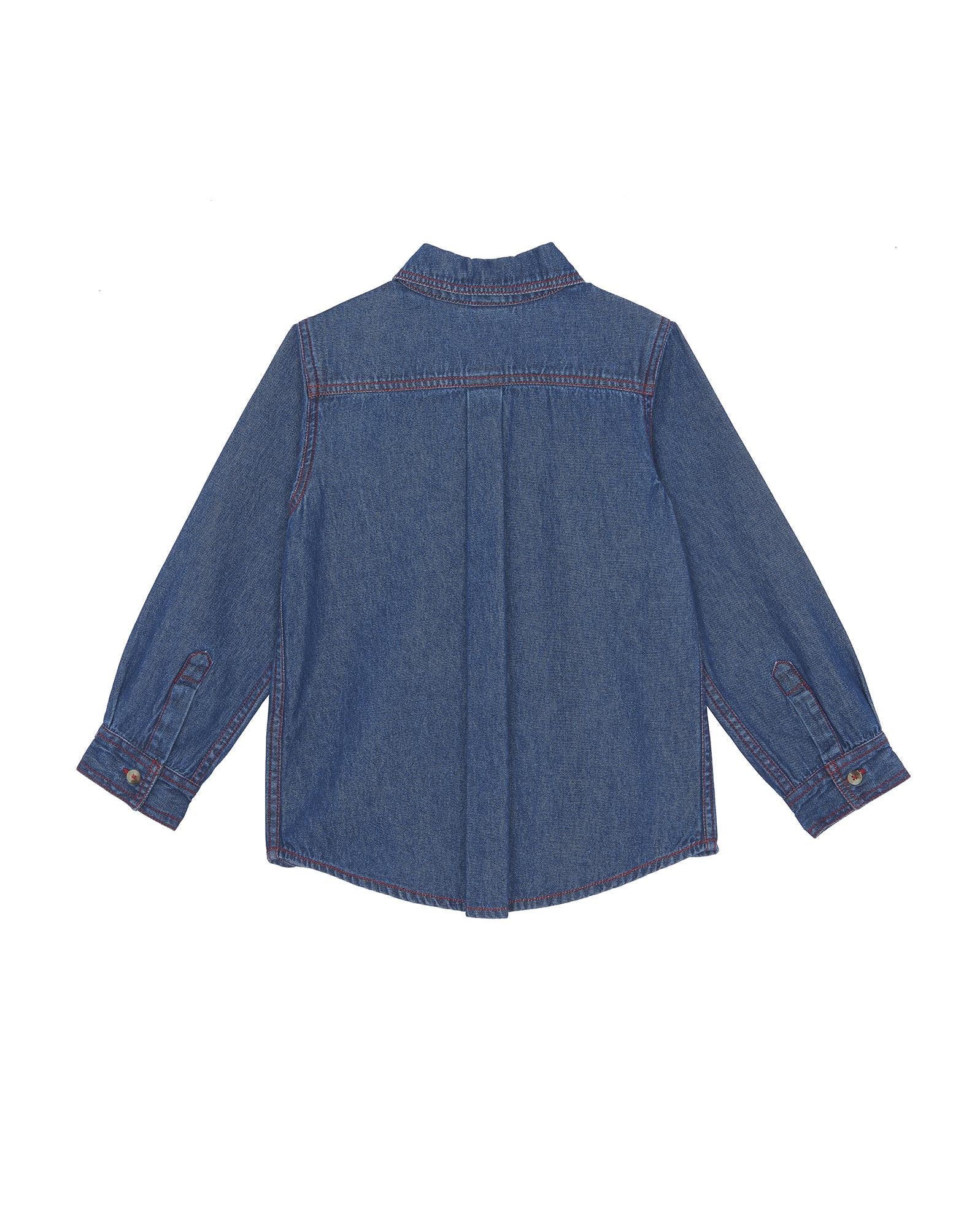 Chemise Paname bleue en denim