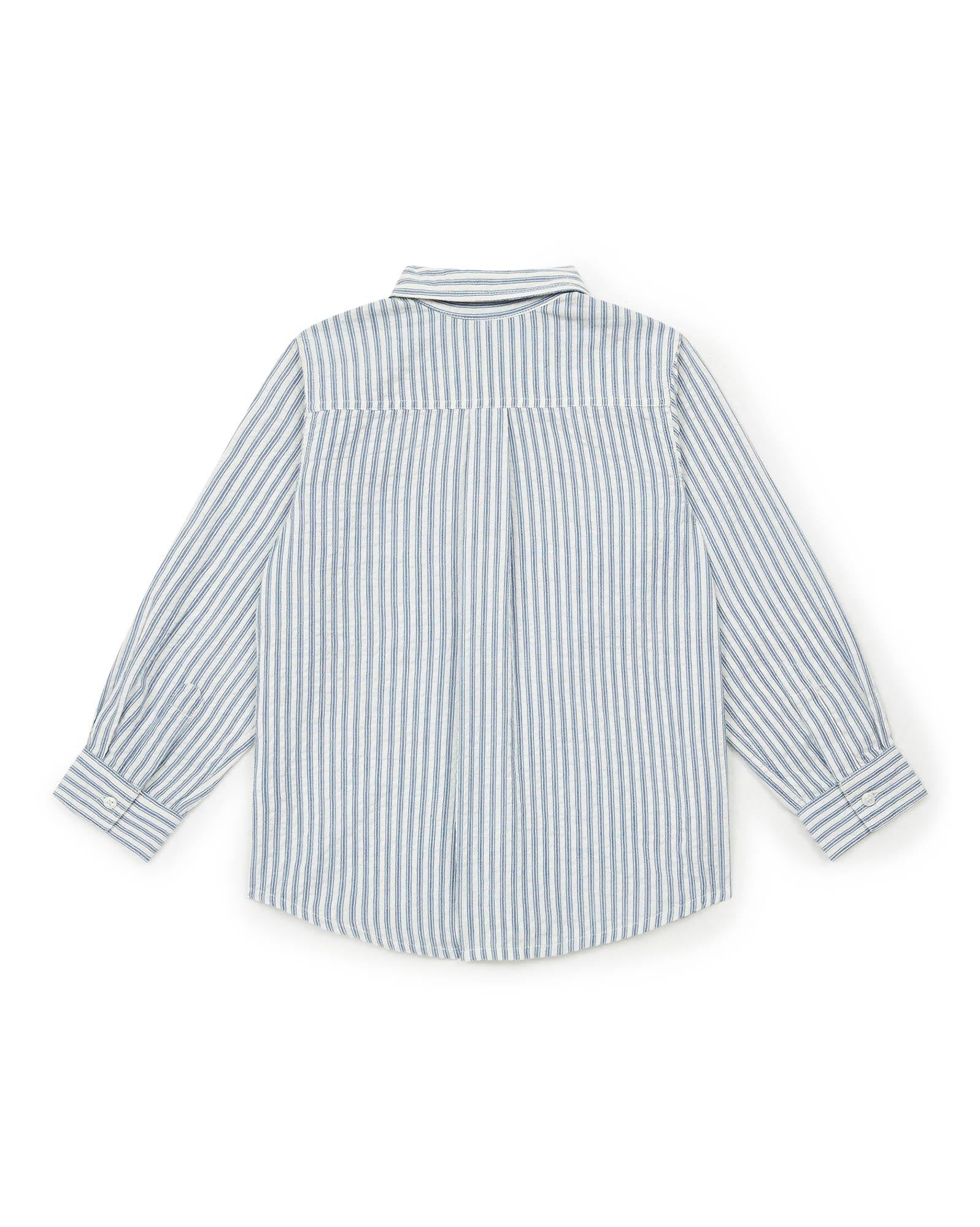 Chemise Paname bleue à rayures