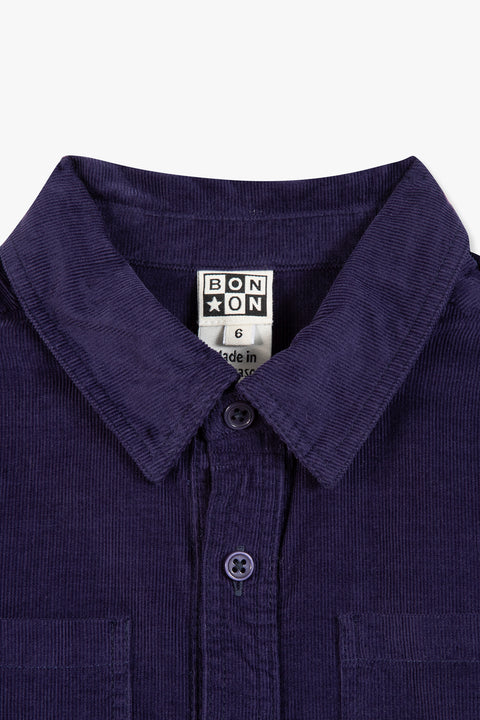 Chemise - Paname navy bonton - Image principale