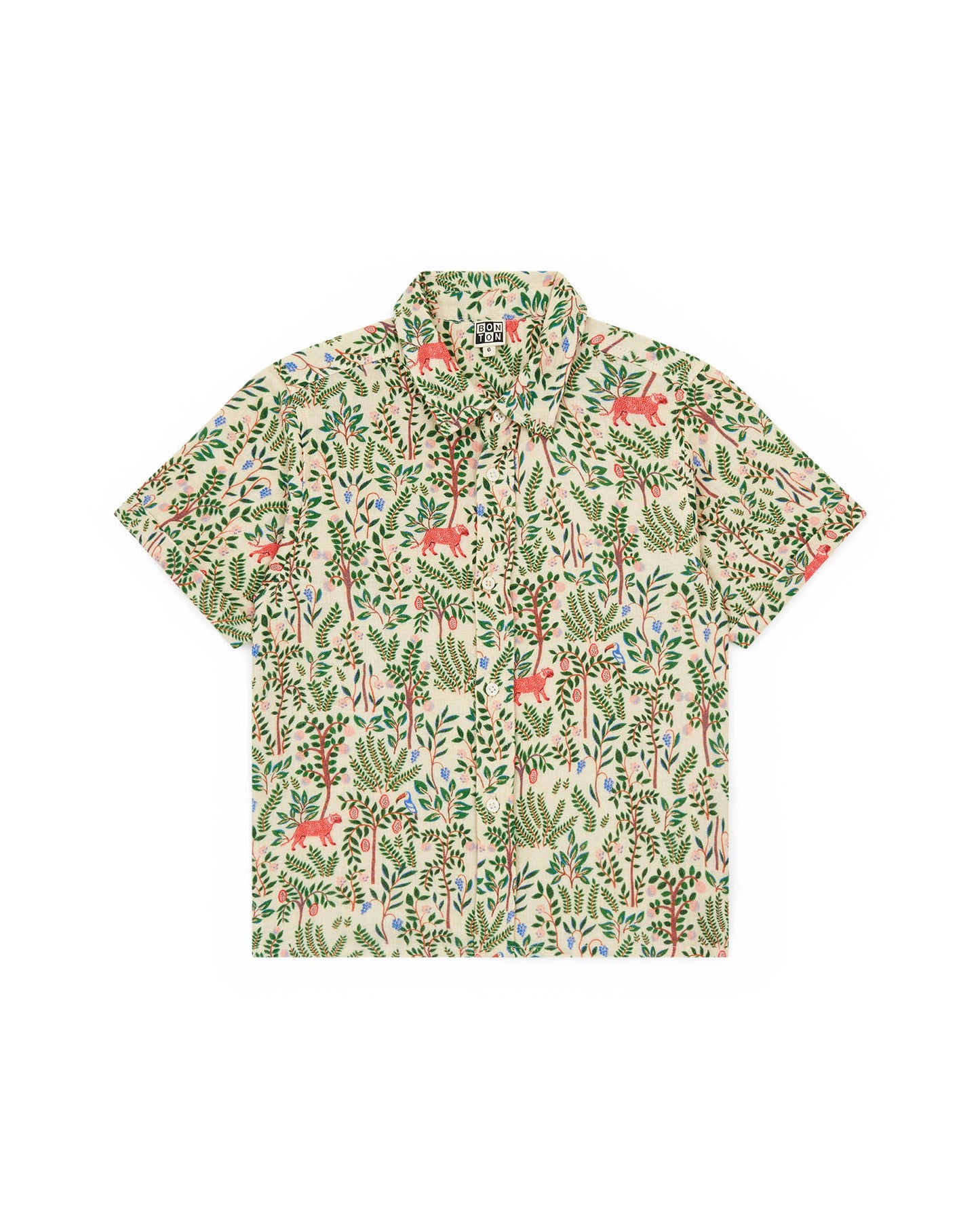 Shirt - Ice Savanne Double Gaze Cotton Printe