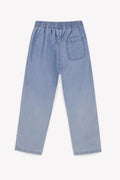 Trousers - Batcha Blue Cotton Chambray