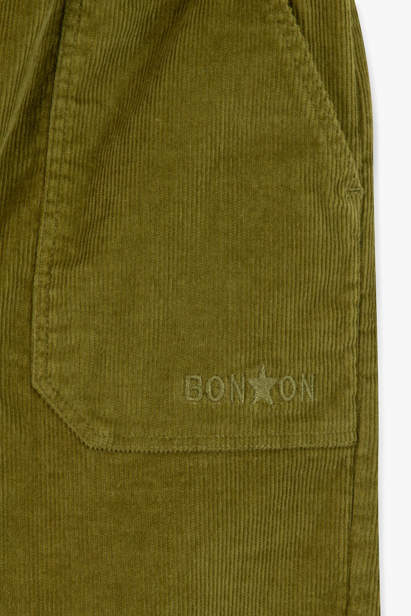 Trousers - Batcha Green in Velvet