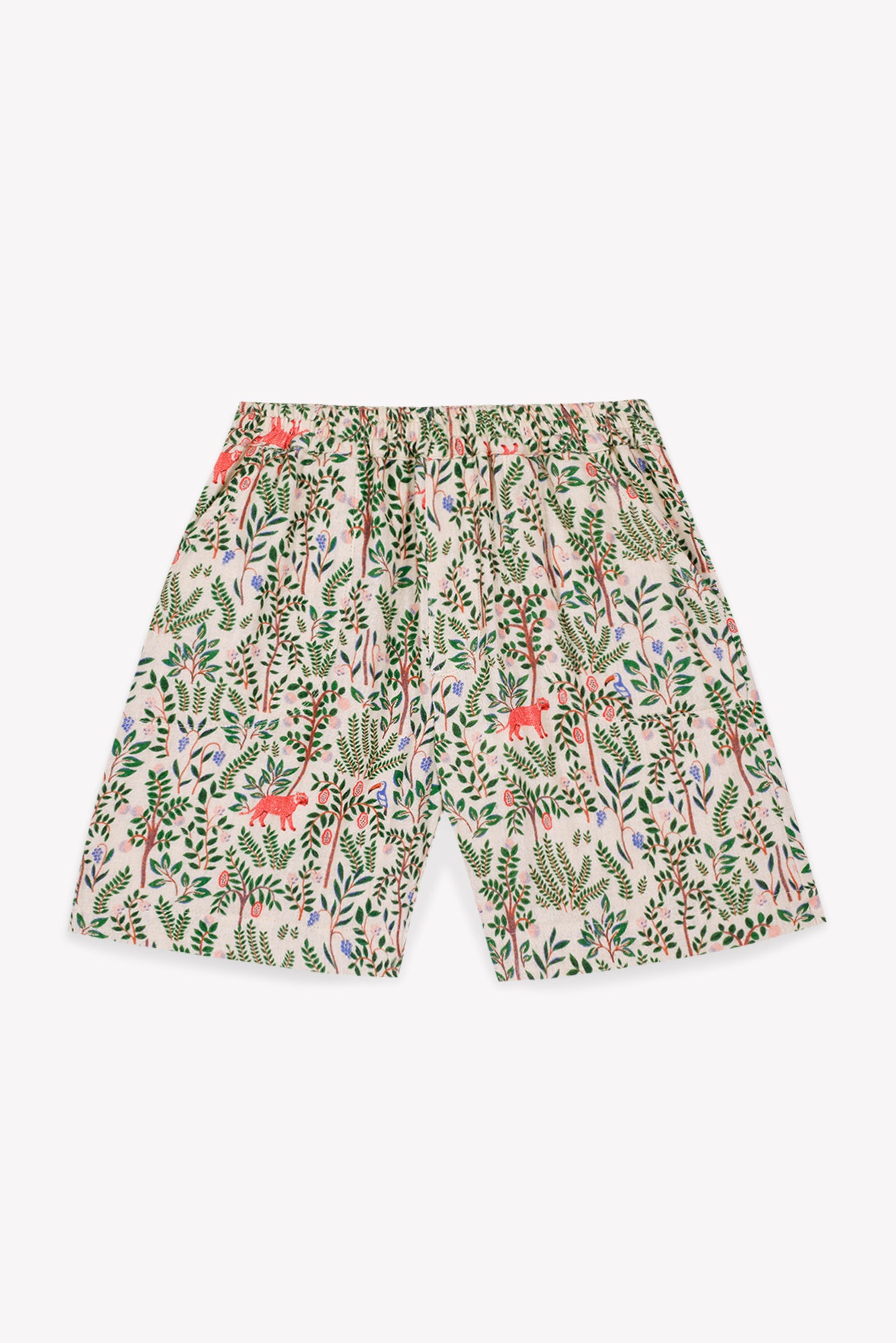 Short - Rambo double cotton gauze savannah Printe