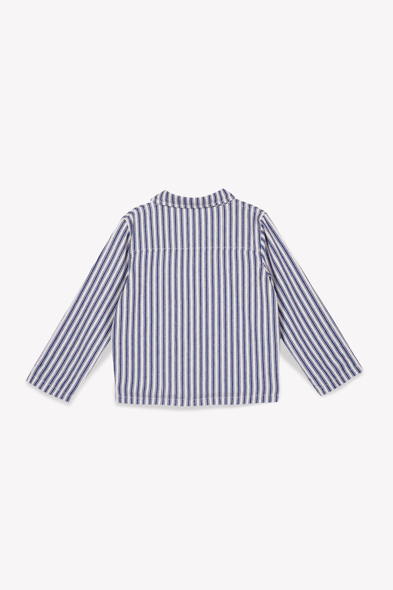 Veste - Ranger bleue twill de coton rayé
