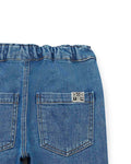 Pantalon - Fracas bleu en denim stretch