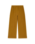 Trousers - Itcha brown double organic cotton gauze
