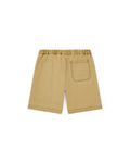 Short - Garry Beige cotton canvas and linen