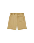 Short - Garry Beige cotton canvas and linen