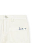 Short - Alberto Ecru  cotton twill