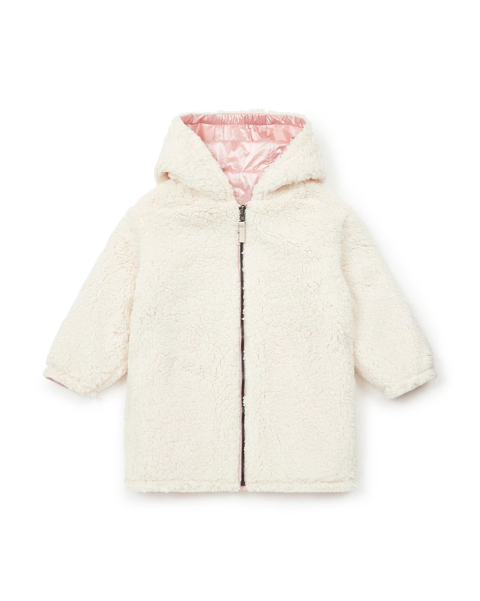 Parka Forever rose irisé