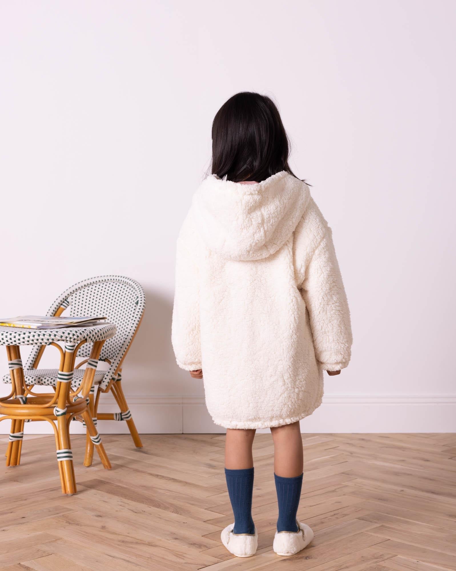 Parka Forever rose irisé