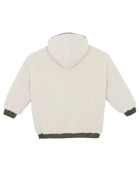 Parka - Owl Beige and green - Image principale