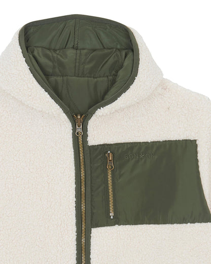Owl parka Beige and green