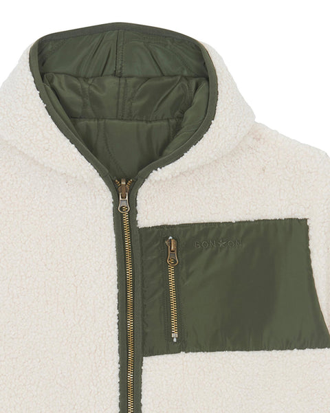 Parka - Owl Beige and green - Image principale
