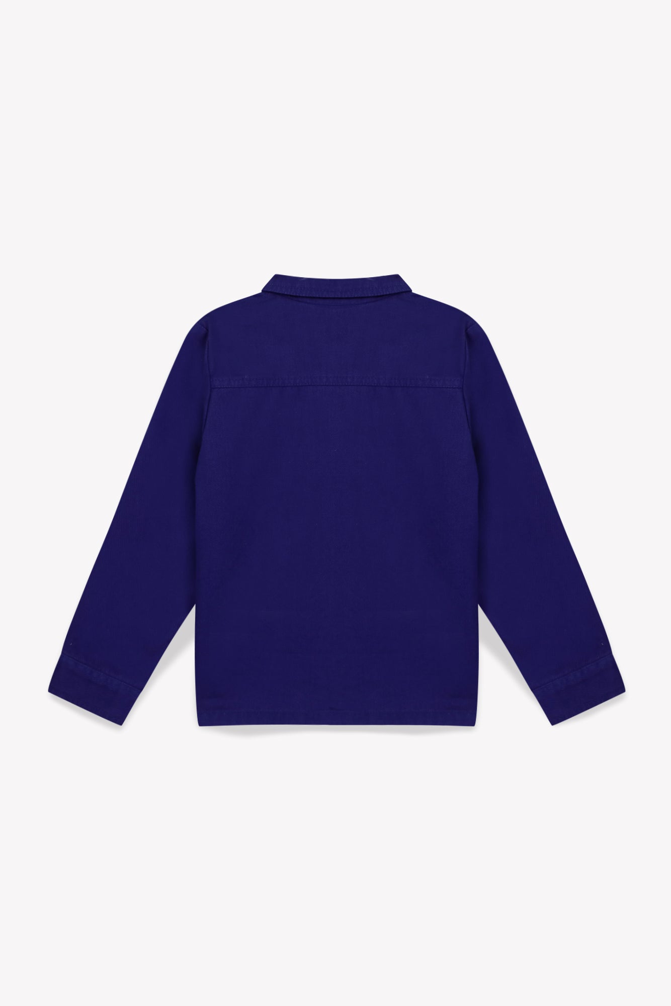 Veste - Erman bleue twill de coton base worker
