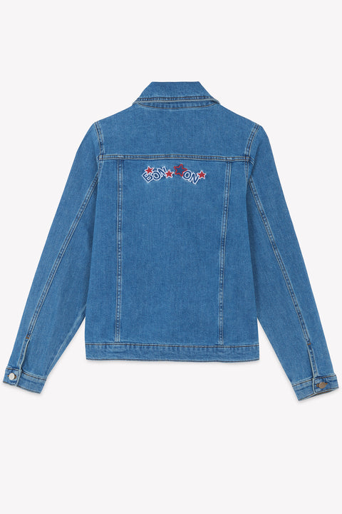 Veste - Nantucket denim coton brodé KR - Image principale