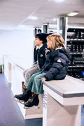 Down jacket - Husky Blue Navy Bonton x Pyrenex
