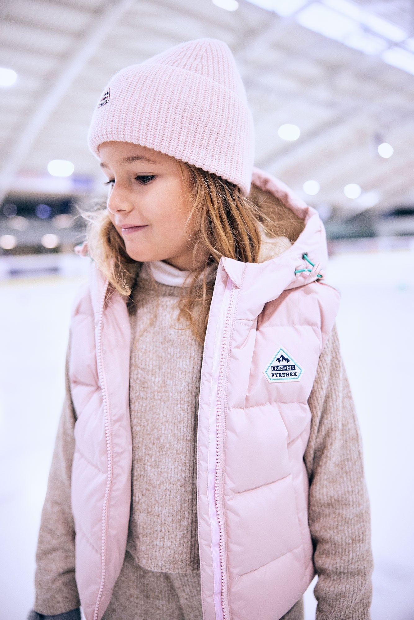 Down jacket - WOF Pink Clear Bonton x Pyrenex