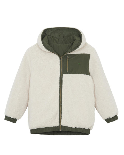 Parka - Green sailor B The Change Bi Material Water-repellent - Image principale