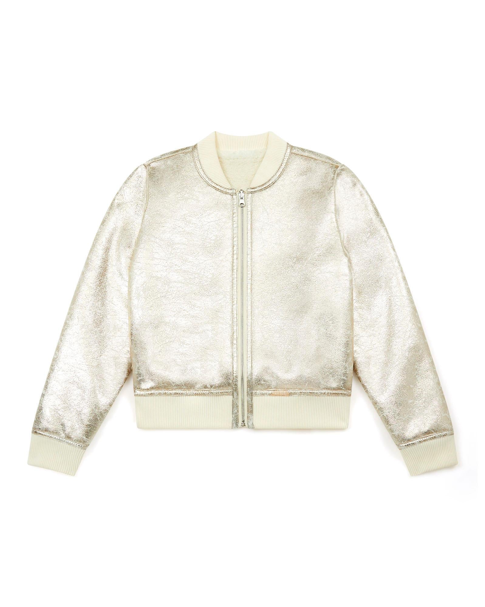 Blouson beige Femme réversible