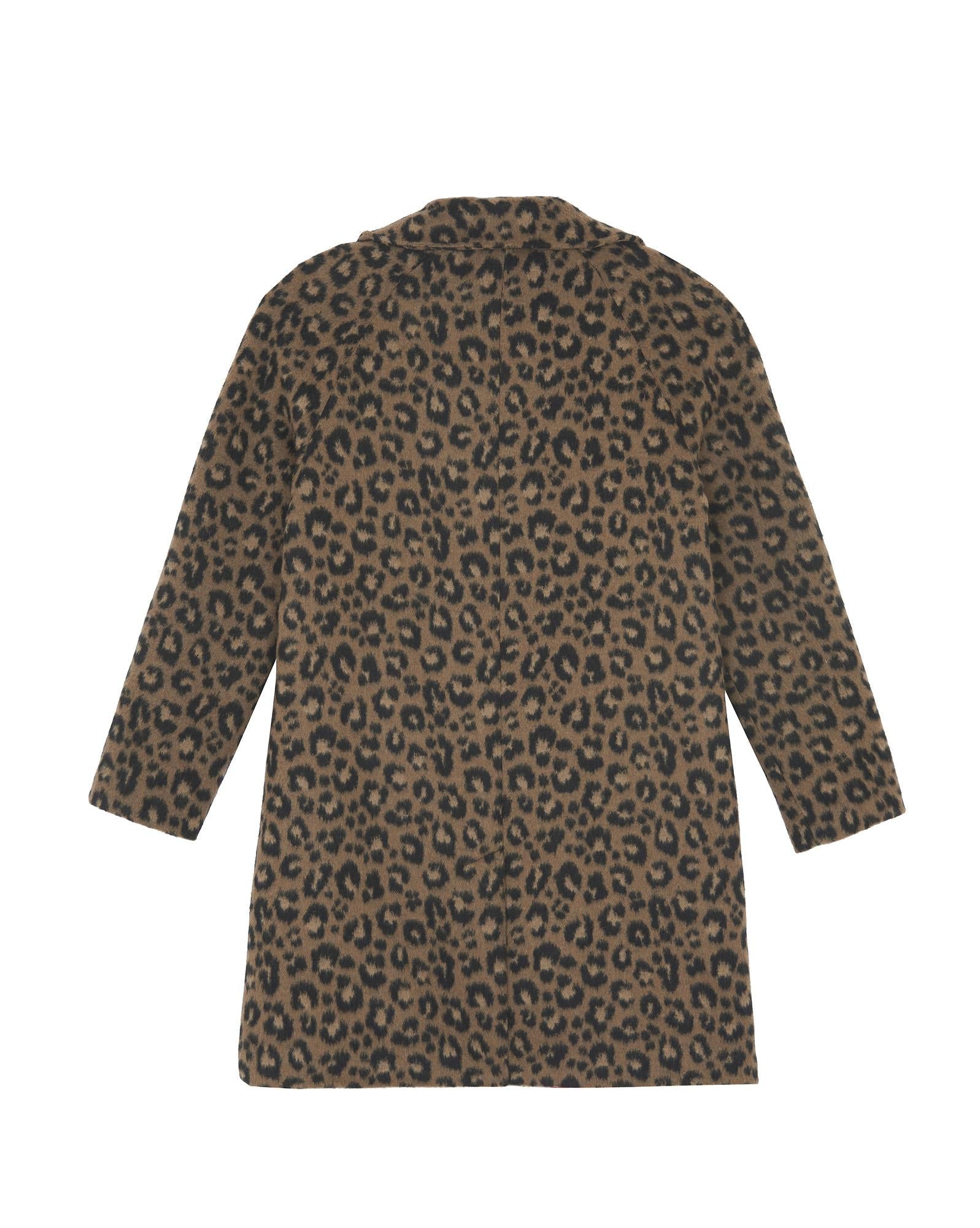 Manteau léopard Hildaw marron Femme