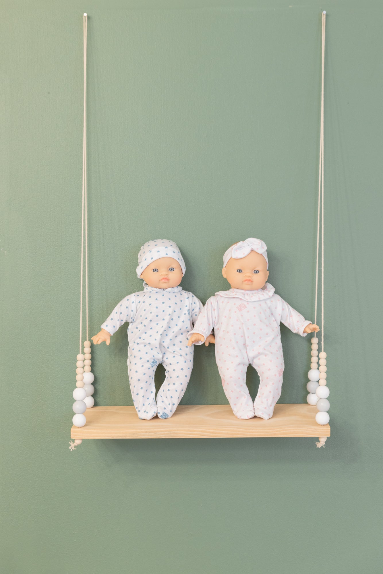 Accessory Baby doll - Outfit Star Corentin Blue Bonton + Minikane