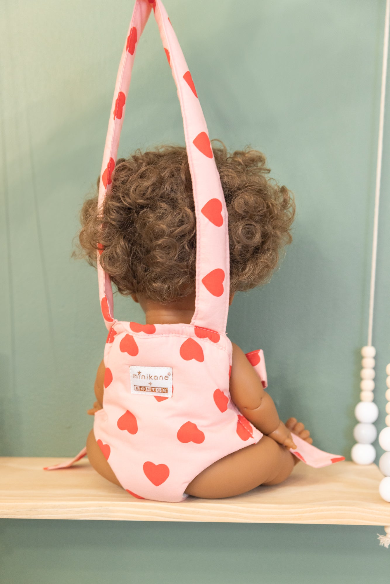 Door Baby doll - Bonton heart + minikane