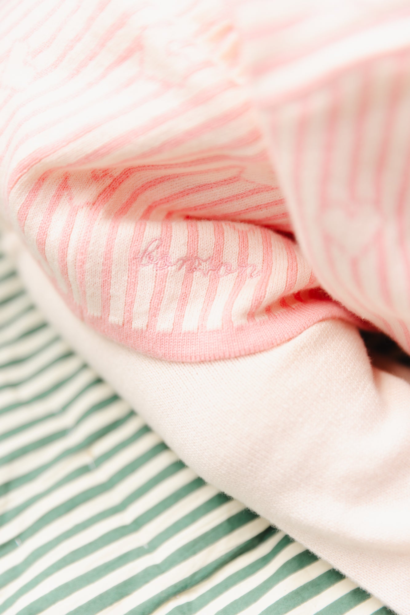 Outfit - Elo Pink Baby cotton Jacquardheart