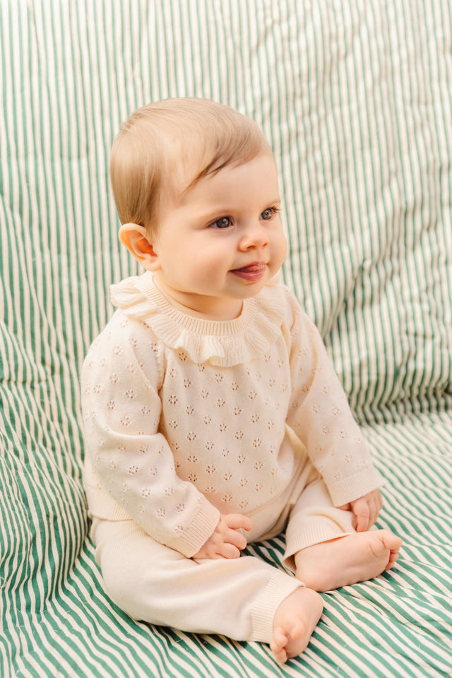 Outfit - Cola Crue Baby cotton Knitwearopenwork - Image principale