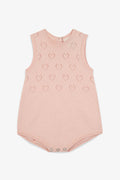 Jumpsuit - Milk Pink Baby cotton