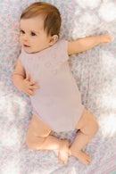 Combinaison - Rose Bébé coton