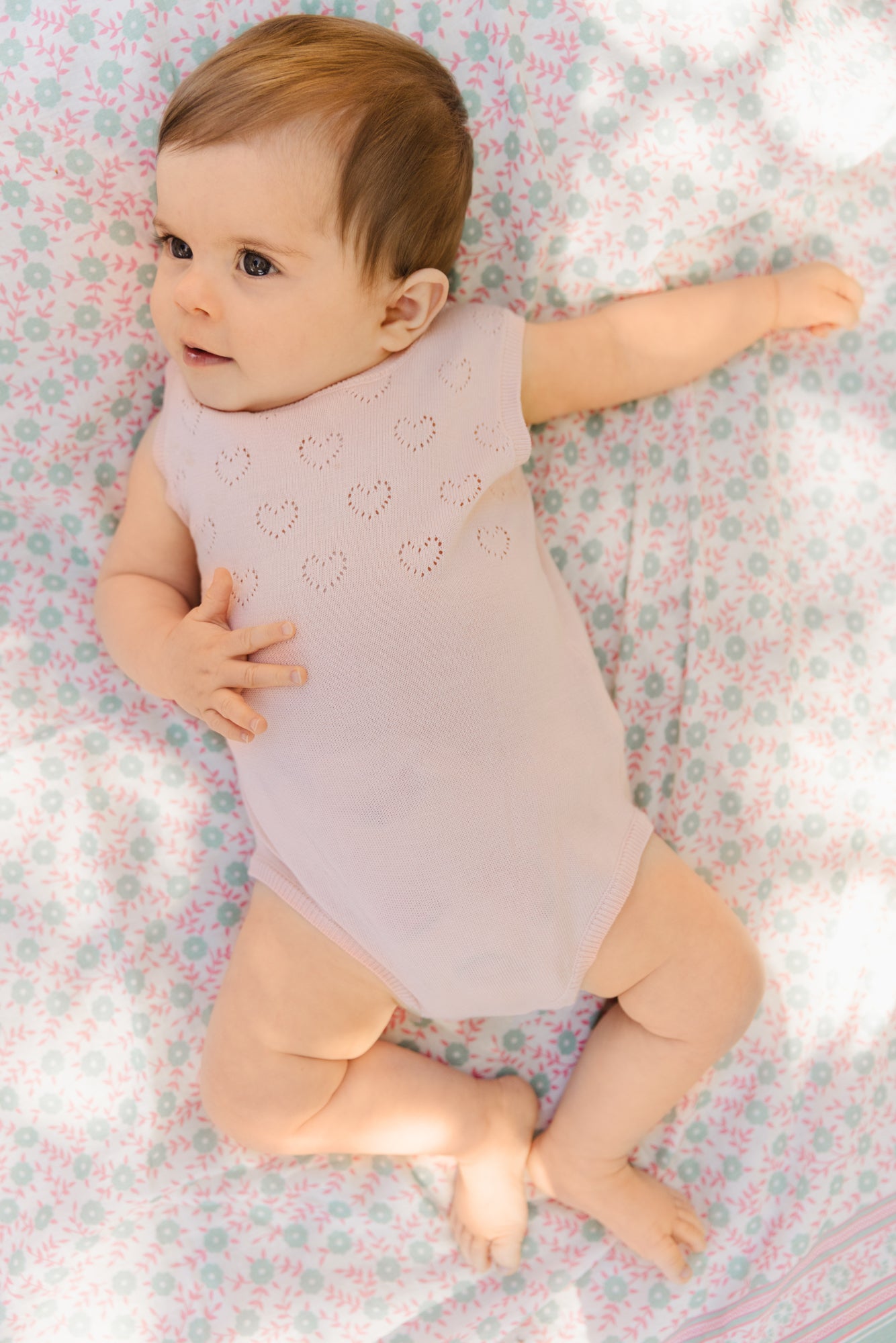Jumpsuit - Milk Pink Baby cotton