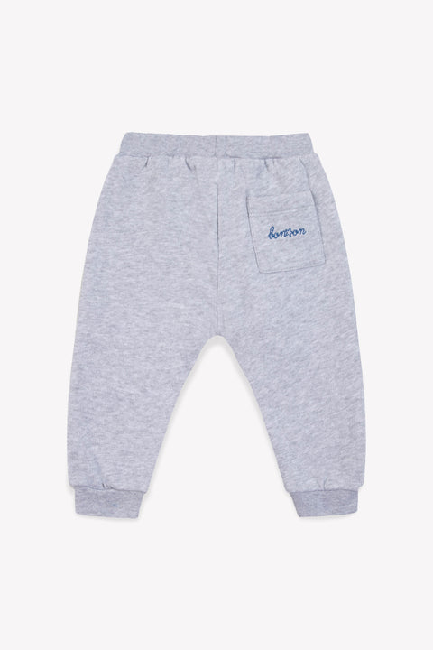 Jooging - Joggy gris 100% coton - Image principale