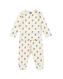 Outfit - 2 rooms Red Baby biological cotton