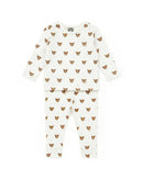 Outfit - 2 brown pieces Baby biological cotton