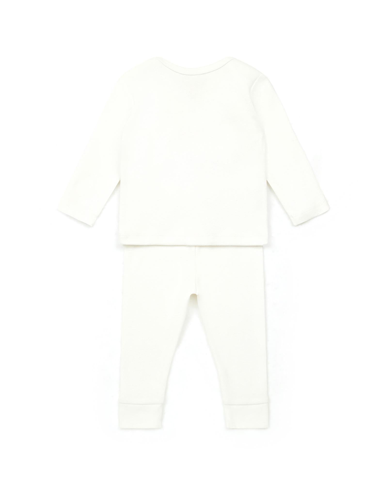 Ensemble Teckel beige Bébé coton biologique