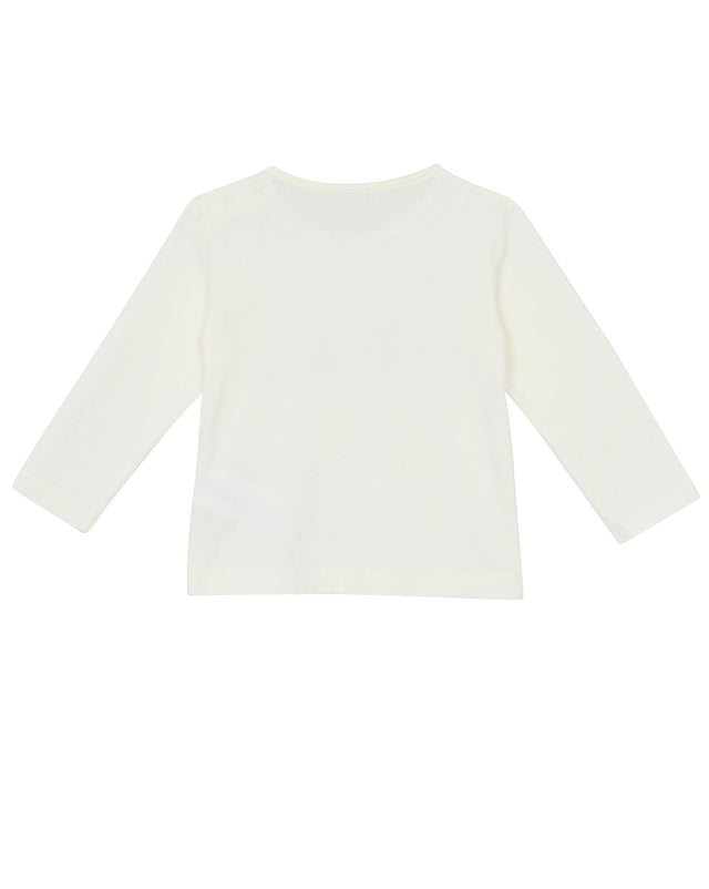 Tee-shirt - Love beige Bébé ML 100% coton biologique - Image alternative