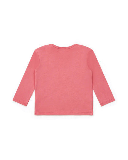 T-shirt Tina Pink Baby ML 100% organic cotton