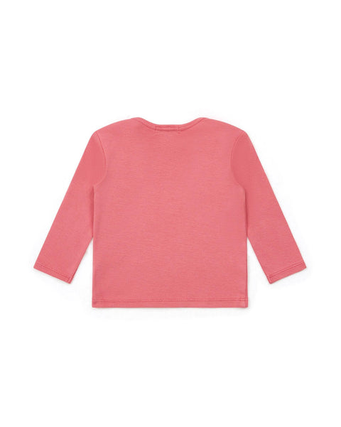 T-shirt - Tina Pink Baby ML 100% organic cotton - Image principale
