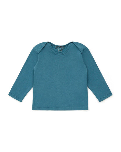 T-shirt Tina Blue Baby ML 100% organic cotton