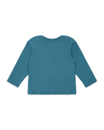 T-shirt Tina Blue Baby ML 100% organic cotton