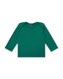 T-shirt - Tina vert Bébé ML 100% coton biologique