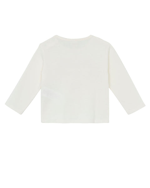 T-shirt - Grand Amour crème bonton Bébé manches longues - Image principale
