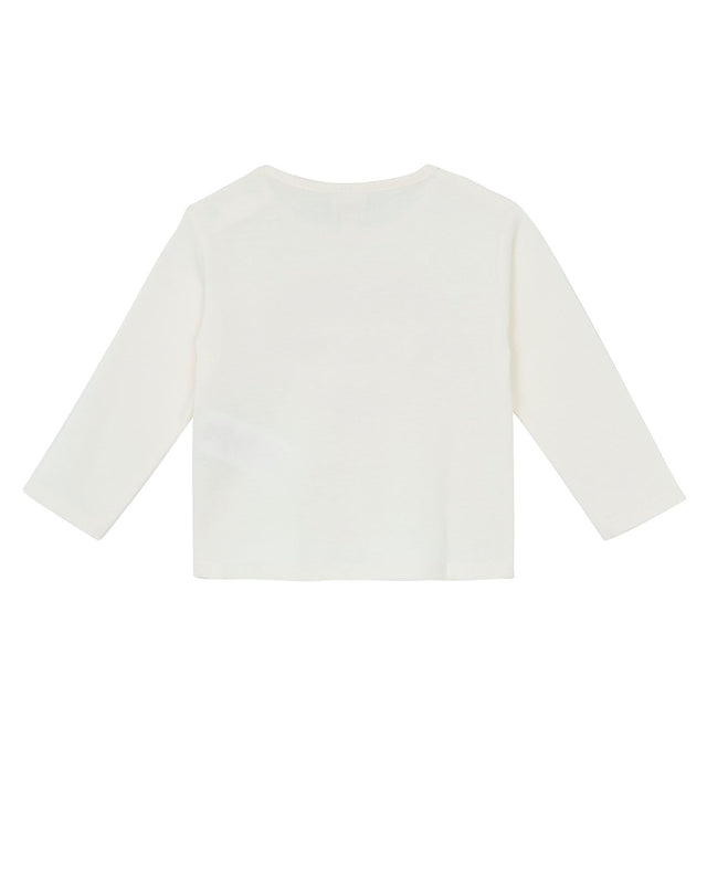 T-shirt - Grand Amour crème bonton Bébé manches longues - Image alternative